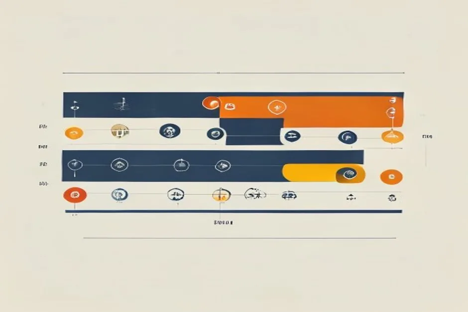 Six-week SaaS MVP timeline diagram showing phased milestones from setup to launch